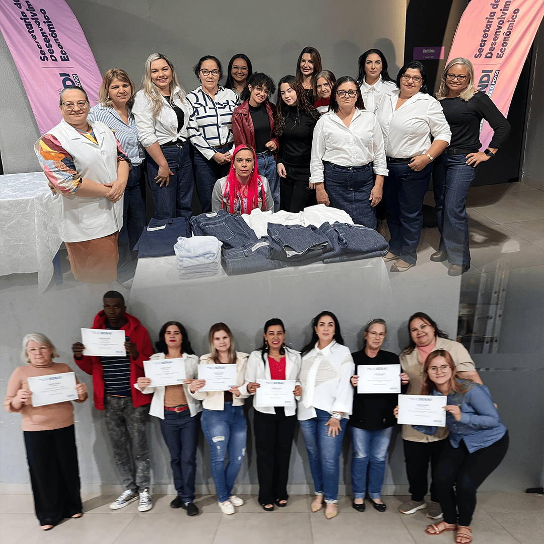 Prefeitura de Sarandi certifica 35 alunos em curso de Costureiro Sob Medida e reforça incentivo à qualificação profissional